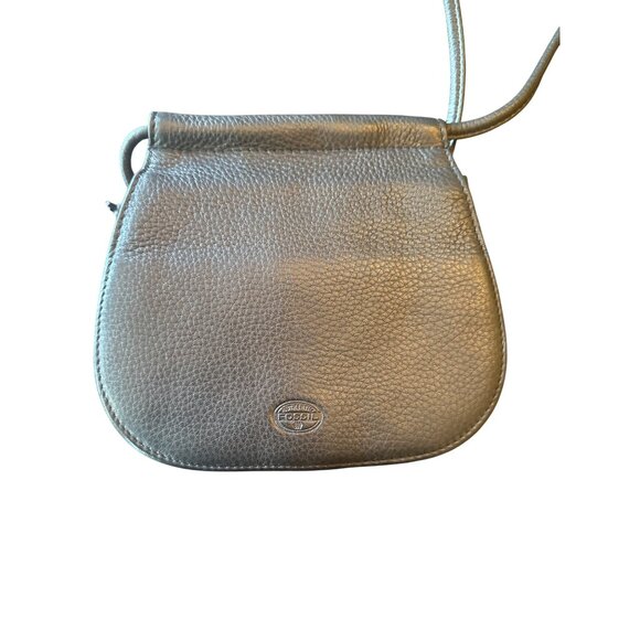 Fossil Womens Black Leather Crossbody Bag With Adjustable Strap - Picture 4 of 6